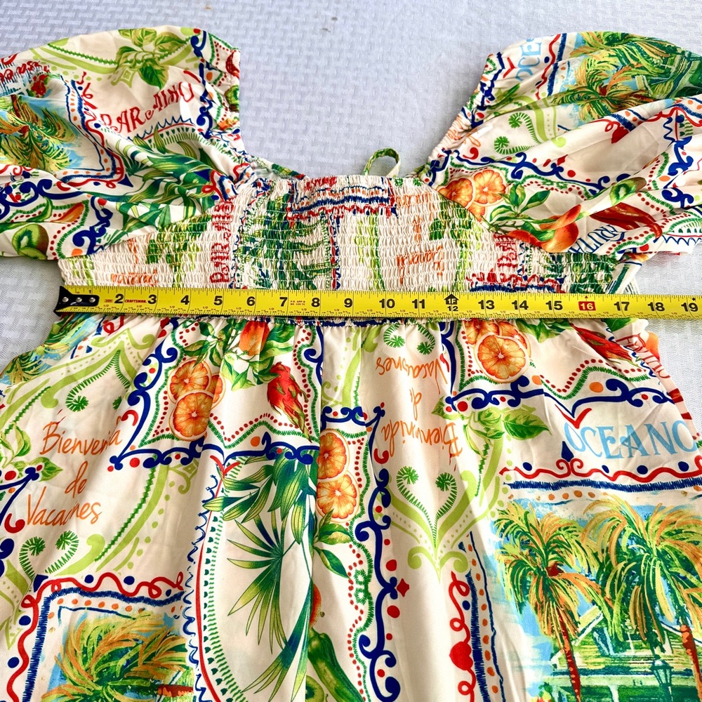 Live 4 Truth Multicolor Tropical Mini Dress - Picture 10 of 13